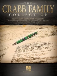 The Crabb Family Collection piano sheet music cover